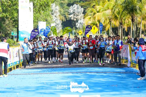Race photo from Taman Budaya x BOGORUN 2025