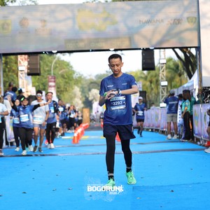 Race photo from BOGORUN 2026