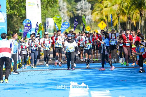 Race photo from Taman Budaya x BOGORUN 2025