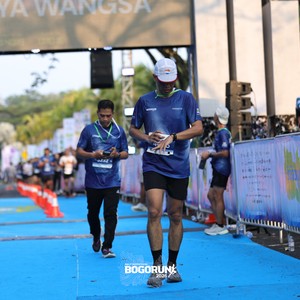 Race photo from BOGORUN 2026