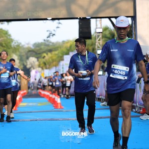 Race photo from BOGORUN 2026