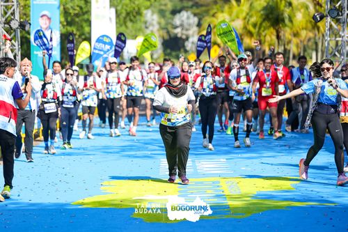 Race photo from Taman Budaya x BOGORUN 2025