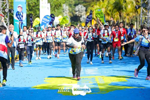 Race photo from Taman Budaya x BOGORUN 2025