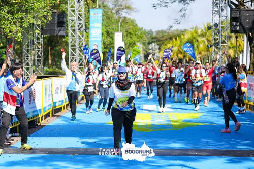 Race photo from Taman Budaya x BOGORUN 2025