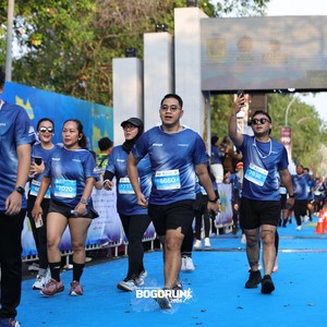 Race photo from BOGORUN 2026