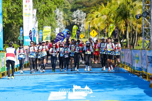 Race photo from Taman Budaya x BOGORUN 2025