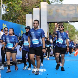 Race photo from BOGORUN 2026