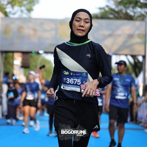 Race photo from BOGORUN 2026