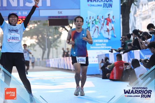 Race photo from SERPONG WARRIOR CHALLENGE RUN