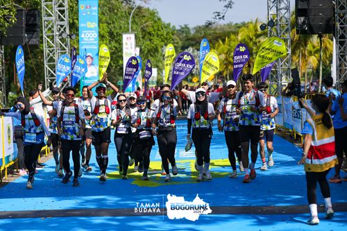Race photo from Taman Budaya x BOGORUN 2025