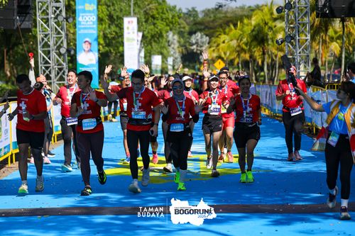 Race photo from Taman Budaya x BOGORUN 2025