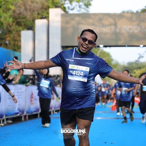 Race photo from BOGORUN 2026