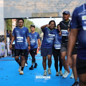 Race photo from BOGORUN 2026