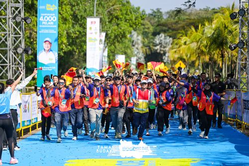 Race photo from Taman Budaya x BOGORUN 2025
