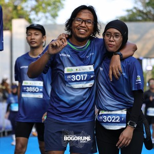 Race photo from BOGORUN 2026