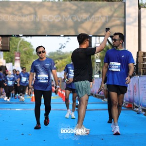 Race photo from BOGORUN 2026