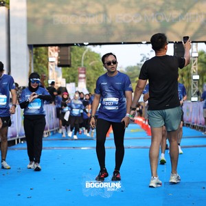 Race photo from BOGORUN 2026