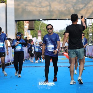 Race photo from BOGORUN 2026