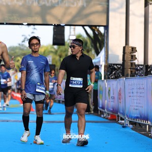 Race photo from BOGORUN 2026