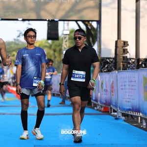 Race photo from BOGORUN 2026