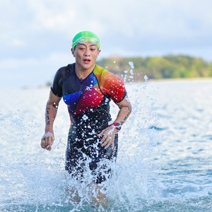 Race photo from Belitung Multisport Festival