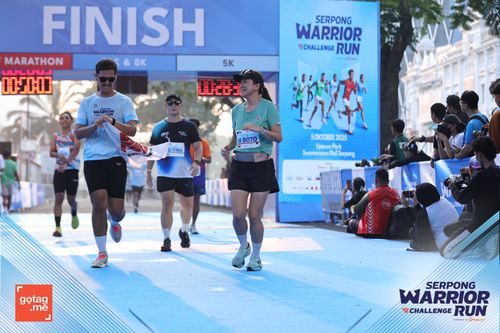 Race photo from SERPONG WARRIOR CHALLENGE RUN