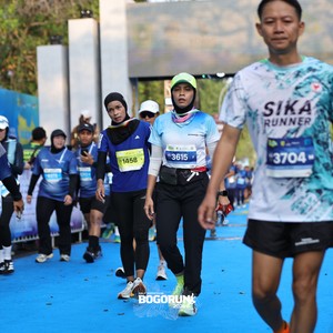 Race photo from BOGORUN 2026