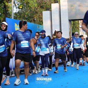 Race photo from BOGORUN 2026