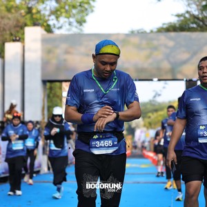 Race photo from BOGORUN 2026