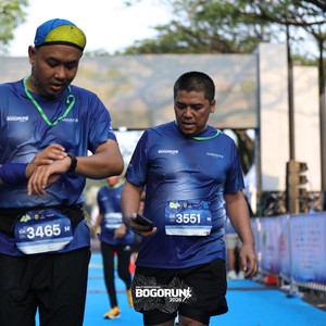 Race photo from BOGORUN 2026