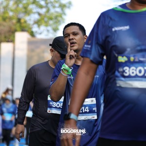 Race photo from BOGORUN 2026