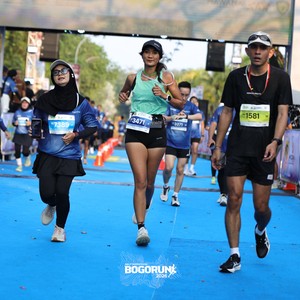 Race photo from BOGORUN 2026