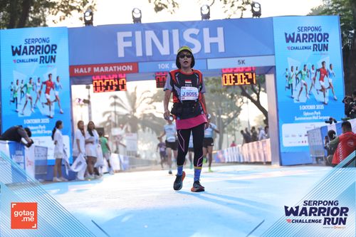 Race photo from SERPONG WARRIOR CHALLENGE RUN