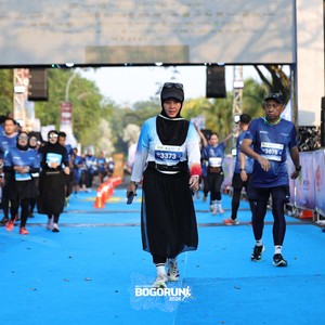 Race photo from BOGORUN 2026