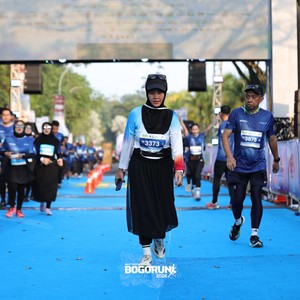 Race photo from BOGORUN 2026