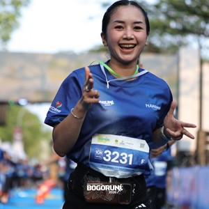 Race photo from BOGORUN 2026