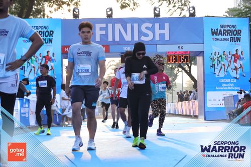Race photo from SERPONG WARRIOR CHALLENGE RUN