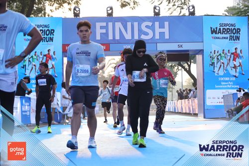 Race photo from SERPONG WARRIOR CHALLENGE RUN