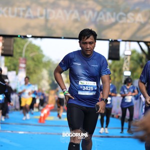 Race photo from BOGORUN 2026