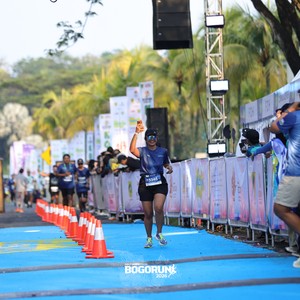 Race photo from BOGORUN 2026