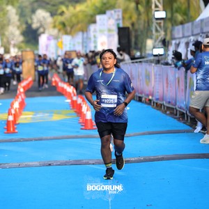 Race photo from BOGORUN 2026
