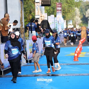 Race photo from BOGORUN 2026