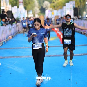 Race photo from BOGORUN 2026