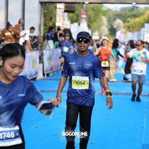 Race photo from BOGORUN 2026