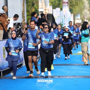 Race photo from BOGORUN 2026