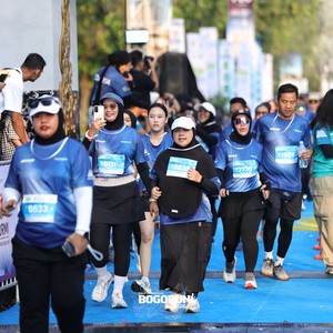 Race photo from BOGORUN 2026