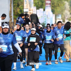 Race photo from BOGORUN 2026
