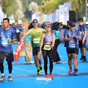 Race photo from BOGORUN 2026