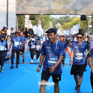 Race photo from BOGORUN 2026