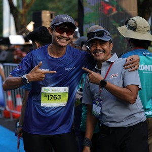 Race photo from BOGORUN 2026